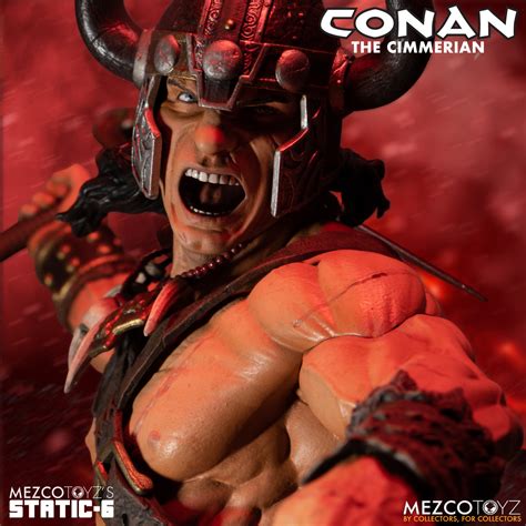 Mezco Intro S Static Statue Line With New Conan The Barbarian