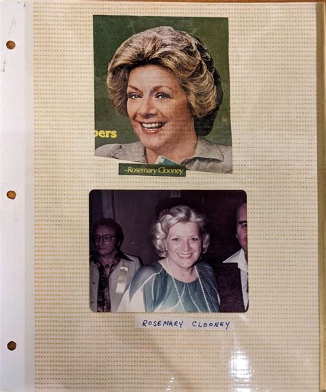 Rosemary Clooney Original Photo