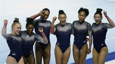 Us Womens Gymnastics Team Wins Historic 7th Consecutive World