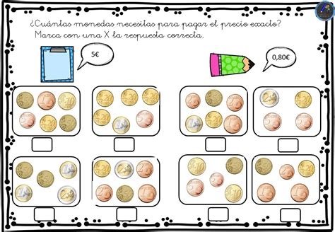 Colección De Fichas Para Aprender A Contar Con Monedas Imagenes Educativas