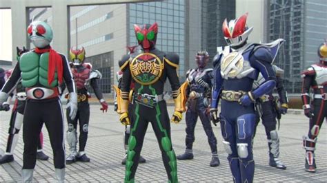 Kamen Rider OOO Den O All Riders Let S Go Kamen Riders 2011