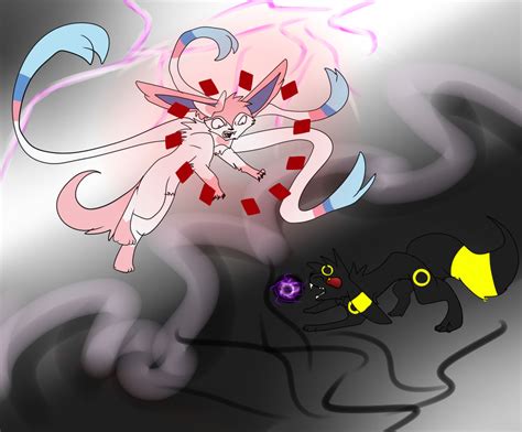 Sylveon Vs Umbreon By Hackingkiller999 On Deviantart