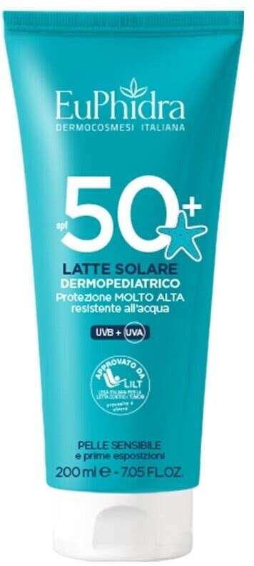 EuPhidra Kaleido Uv System Latte Solare Dermopediatrico SPF50 200ml