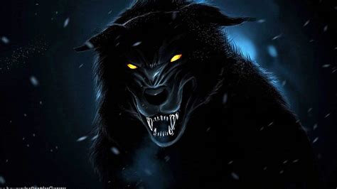 Black Werewolf Hd Wallpapers Wolf Background Images