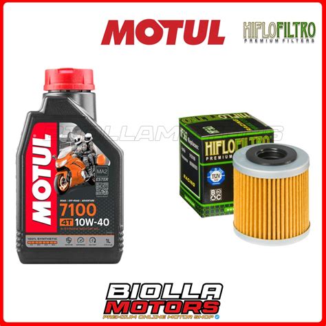 Kit Tagliando Aprilia Sx T Filtro Olio Motul W