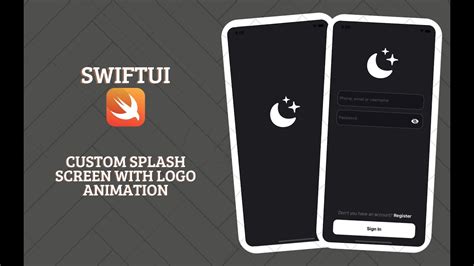 SwiftUI Custom Splash Screen With Logo Animation UI SwiftUI 3 0