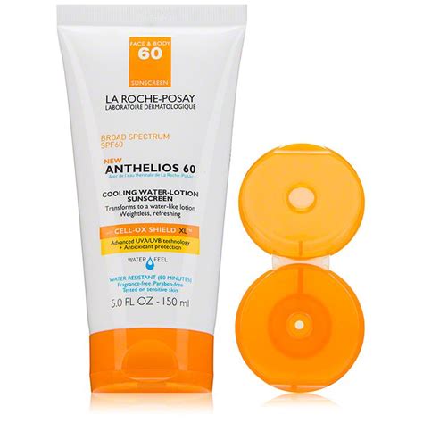 La Roche Posay Anthelios 60 Cooling Water Lotion Sunscreen 5 Fl Oz