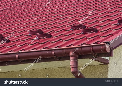 Roof House Which Modern Roofing Materials Stock Photo 1988051066 ...