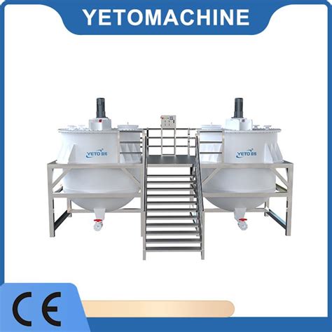 L Square Pp Polypropylene Anti Corrosive Mixer Machine Manufacturer