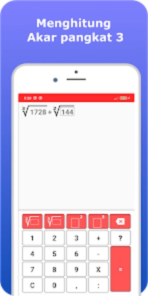 Android Kalkulator Akar Pangkat Dan