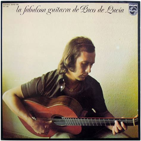 Paco De Lucía – La Fabulosa Guitarra De Paco De Lucía (1977, Vinyl ...