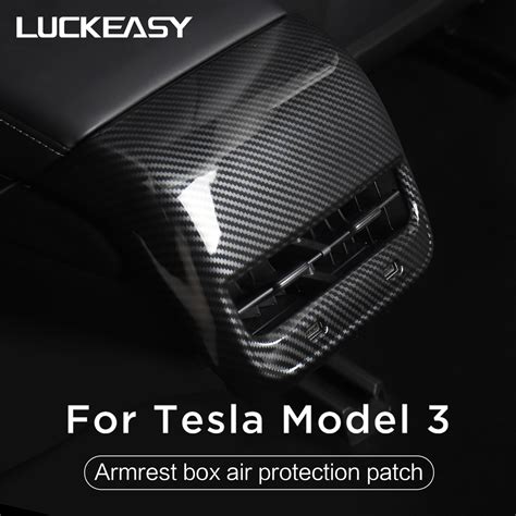 Luckeasy Voor Tesla Model 3 2022 Achter Armsteun Grandado