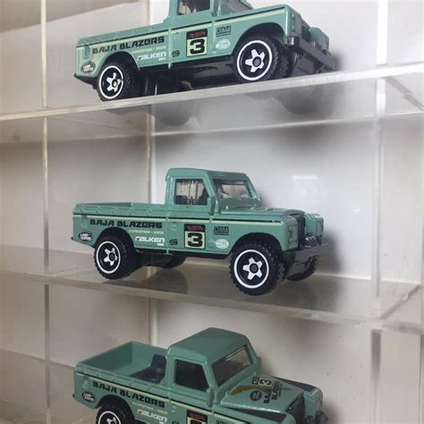 Hot Wheels Land Rover Series Iii Pickup Loose Unit Price Sage Green Shopee Malaysia