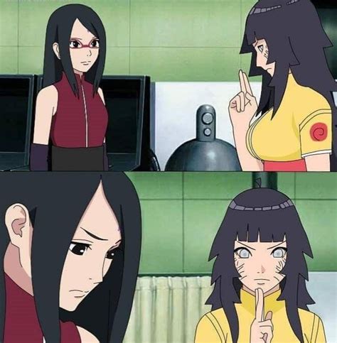 Future Himawari and Sarada chan | Boruto Amino