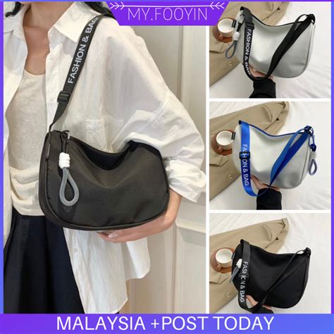 N152 READY STOCK MYFOOYIN Bag Women Bag Dumpling Bag Canvas Bag