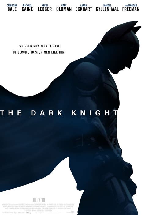 The Dark Knight - movie poster | Dark knight, Batman the dark knight ...