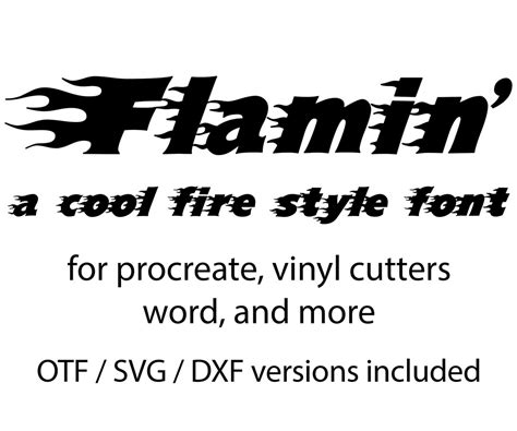 Fire Font Flames Font Fire Svg Font Cricut Font Alphabet Font