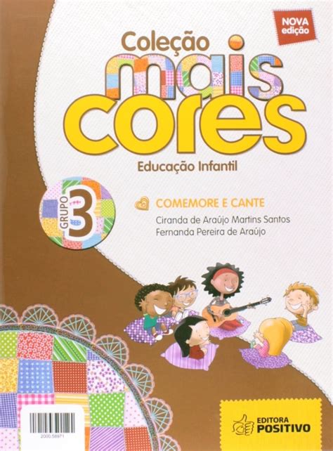 Livro Cole O Mais Cores Grupo Educa O Infantil Caixa