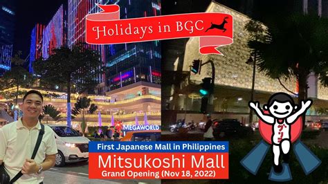 Mitsukoshi Mall In BGC Uptown Arts Construction Update YouTube