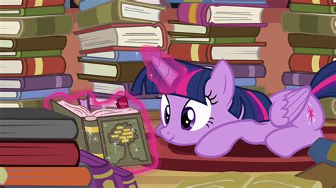 Image - Twilight Sparkle reading S4E09.png - My Little Pony Friendship is Magic Wiki