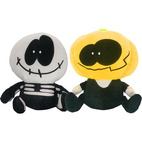 Buy 10 2pcs Friday Spooky Month Skid And Pump Plush Plushies Online At