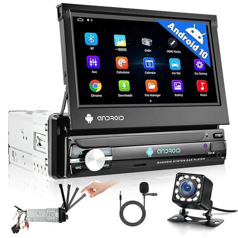 Buy Hikity Android Car Stereo With Manual Flip Out Touch Screen