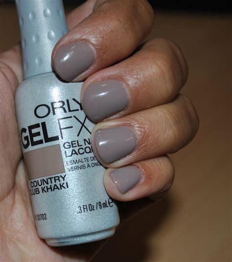 ORLY GelFX In Countryclub Khaki My New Favorite Neutral Looks So Good