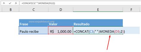 Como Concatenar Valores Contables En Excel Ninja Del Excel