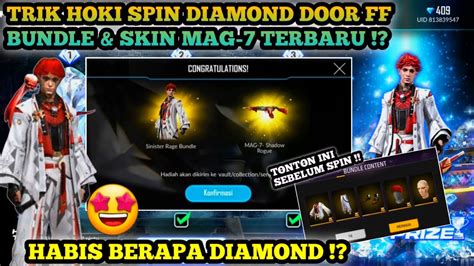 Trik Hoki Spin Bundle Ff Sinister Rage Mag Spin Event Diamond