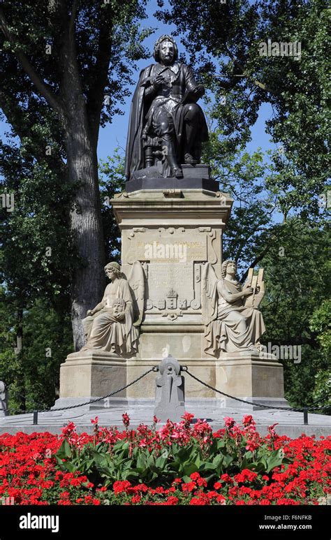 Joost van den vondel statue hi-res stock photography and images - Alamy