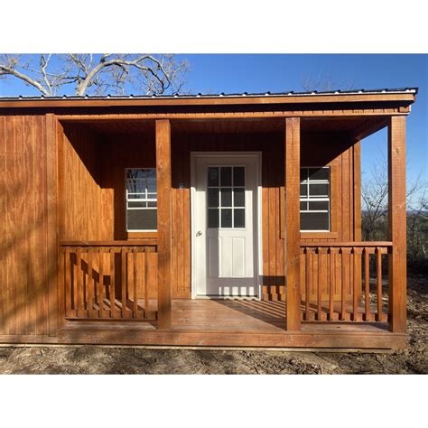 Corner Porch Cabin - 16'x40' - #246991