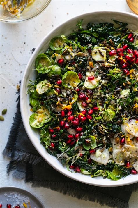 Crunchy Wild Rice Salad With Orange Maple Vinaigrette