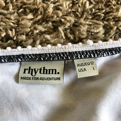 Rhythm Women S Sz L Cheeky Bikini Swim Bottom Separate Black EBay