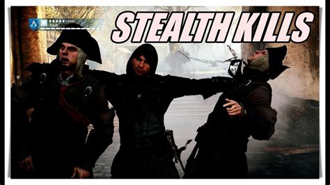 Assassin S Creed Unity BRUTAL STEALTH KILLS PARKUOR Eliminate Roux 60