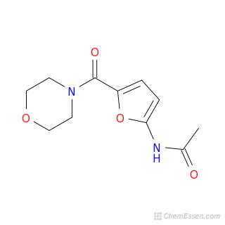 N 5 Morpholin 4 Yl Carbonyl Furan 2 Yl Acetamide Molecular Weight