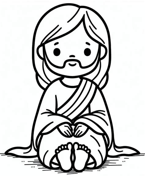 Imagens De Jesus Para Imprimir E Colorir - 6