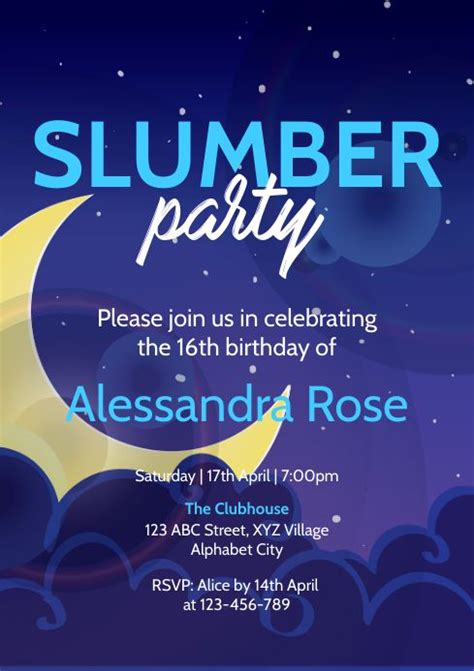 Slumber Party | Pajama party, Party design, Slumber parties