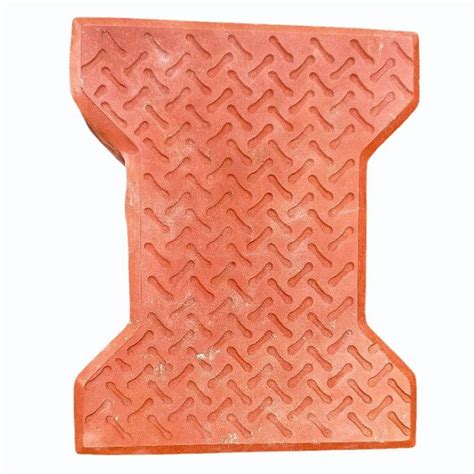 Red I Shape Concrete Paver Block Mm At Rs Piece In Motihari Id