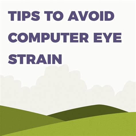 Tips to Avoid Computer Eye Strain - RJ Scribbles