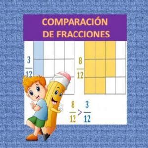 Matemáticas COMPARACIÓN Y PROBLEMAS VERBALES DE FRACCIONES