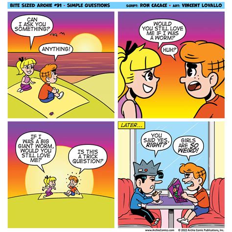 Bite Sized Archie 091 Simple Questions Archie Comics