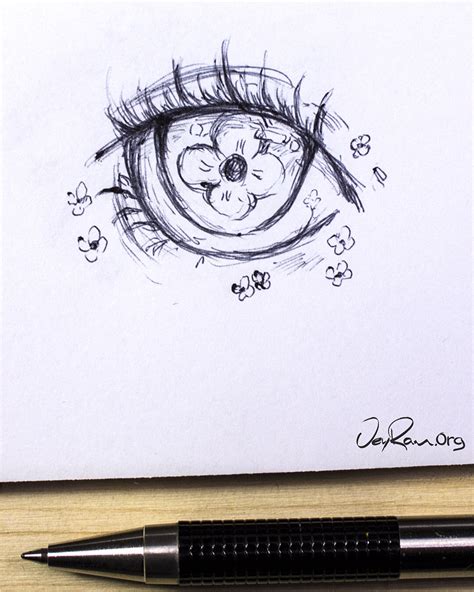 Eye Sketches Jeyram Drawing Tutorials