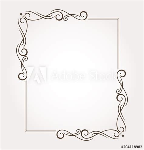 Fancy Frame Vector at GetDrawings | Free download