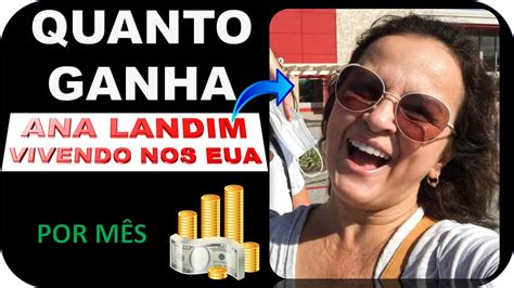 QUANTO GANHA Ana Landim vivendo nos EUA POR MÊS ATUALIZADO 2021 YouTube