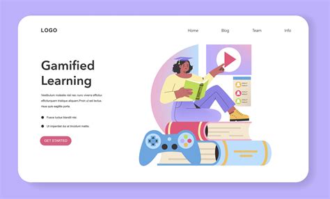 Gamified Learning Concept Illustration 44012822 Vector Art At Vecteezy