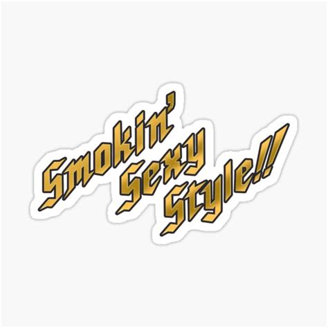 Smokin Sexy Style Sticker For Sale By Kiboune Redbubble