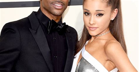 Ariana Grande And Big Sean Make Red Carpet Debut At The Grammys Us Weekly