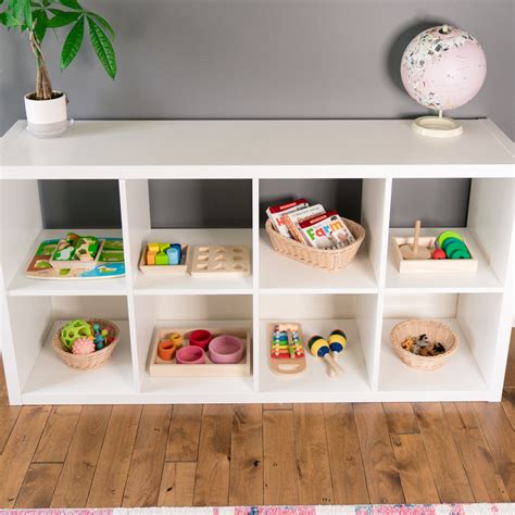 Montessori Shelves - How We Set Up Our Toy Storage