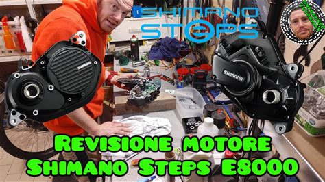 Revisione Motore Shimano Steps E8000 Come Nuovo E Super Silenzioso