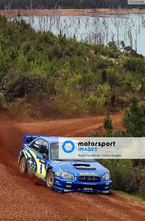 Tommi Makinen Fin Kaj Lindstrom Fin Subaru Impreza Wrc